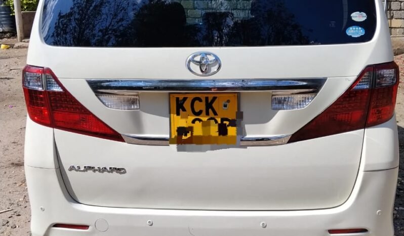 
								2009 Toyota Alphard full									